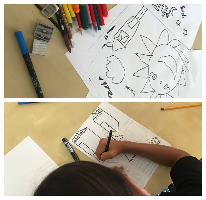  Készülnek a hangulatjelzők. Ilyesmiket sokszor használunk a tanulások elején, most már saját sorozatunk is van belőle.